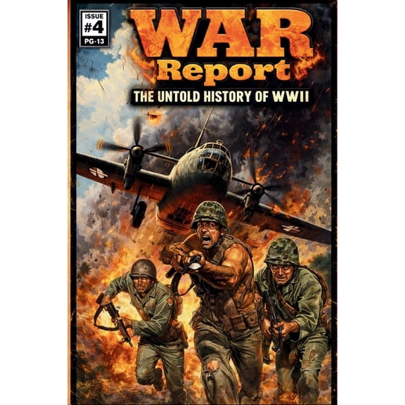 The Second World War Comic War Report: The Untold History of WW2, Book 04, (Paperback)