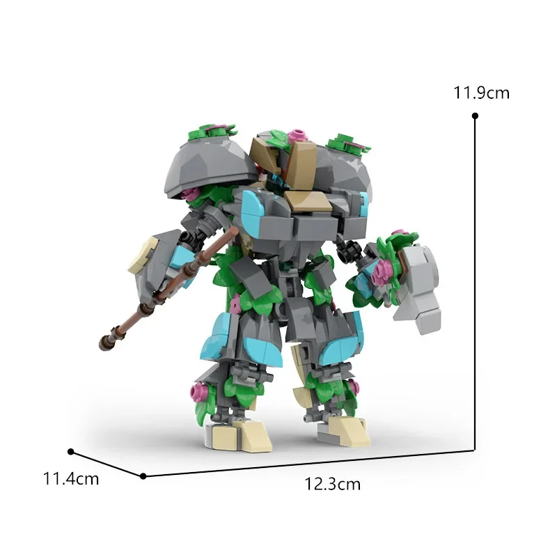 War Robot Building Blocks MOC Exoskeleton Combat Mecha Infantry Robot ...