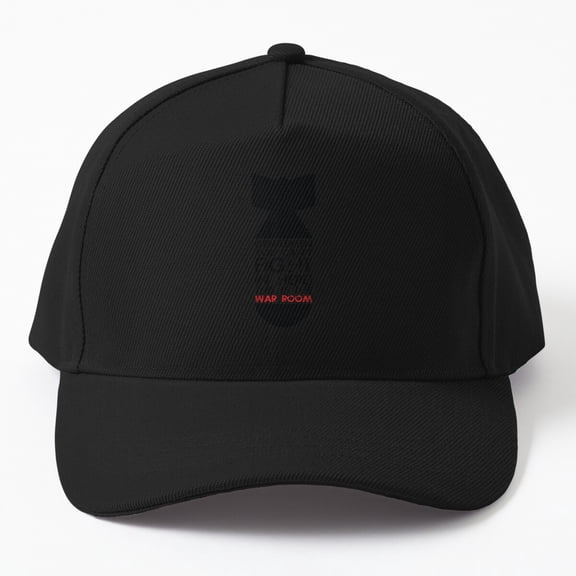 War Room Black 2 Baseball Hat, Second Tactical Graphic Design, Classic Cap