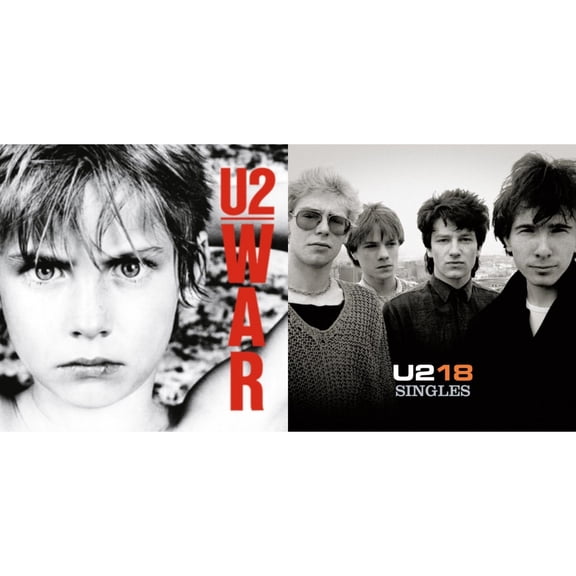 U218 Singles & War [LP Vinyl Bundle]