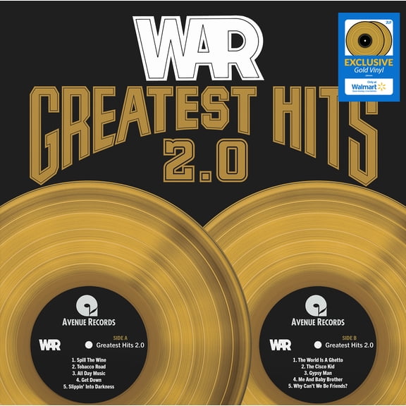 War - WAR - Greatest Hits 2.0 (Gold Vinyl) - Music & Performance [Exclusive]