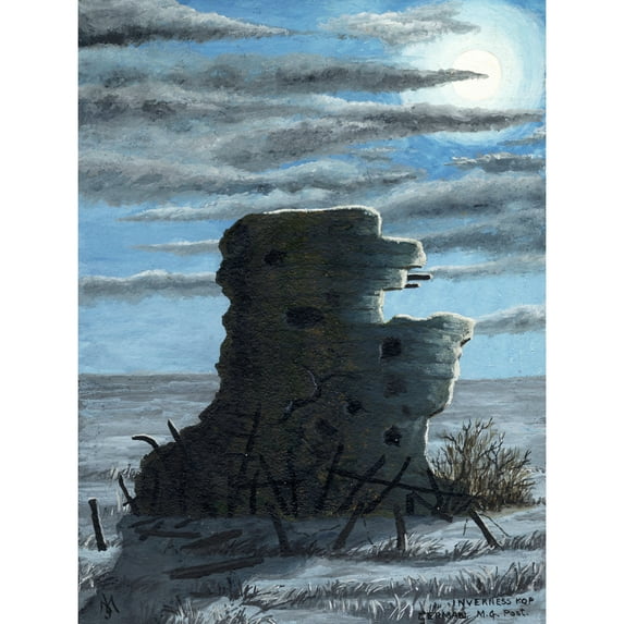 War WWI JM Inverness Kop German Post Sketch Painting Extra Large XL Wall Art Poster Print