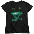 thumbnail image 1 of War Worlds Global Attack Women's T-Shirt Black, 1 of 2