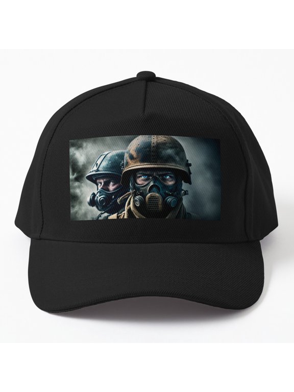 War Zone Patrol Baseball Cap, Tactical Military Team Graphic Design, Classic Hat