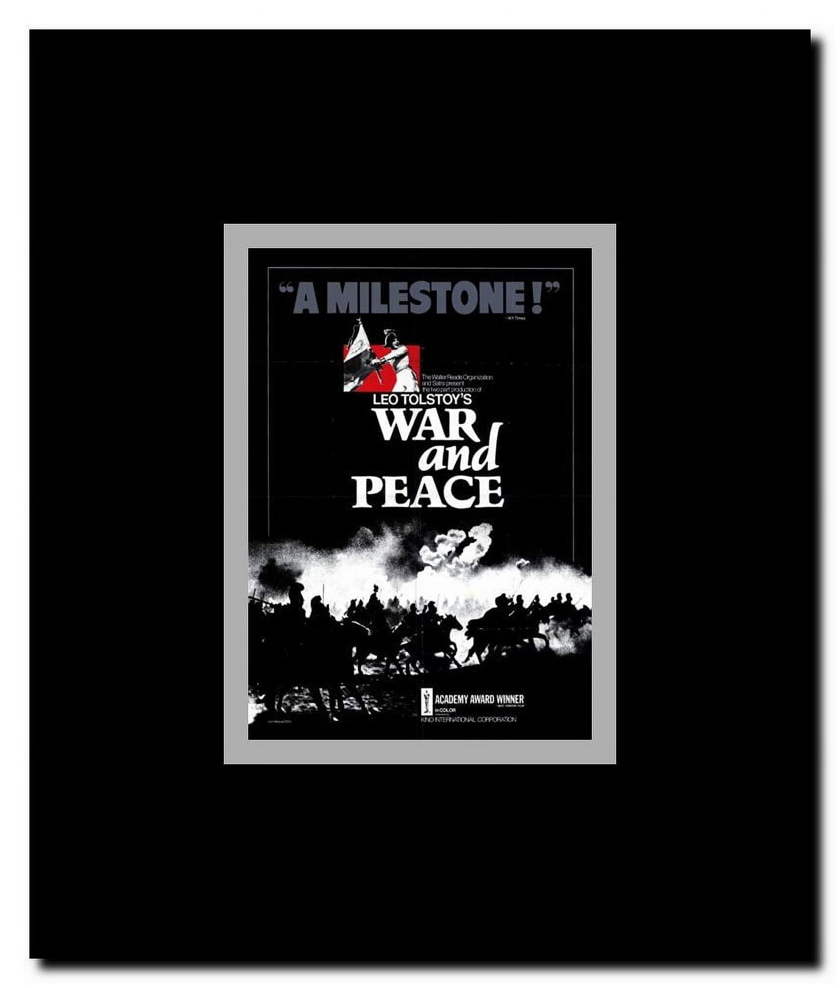 War and Peace Framed Movie Poster