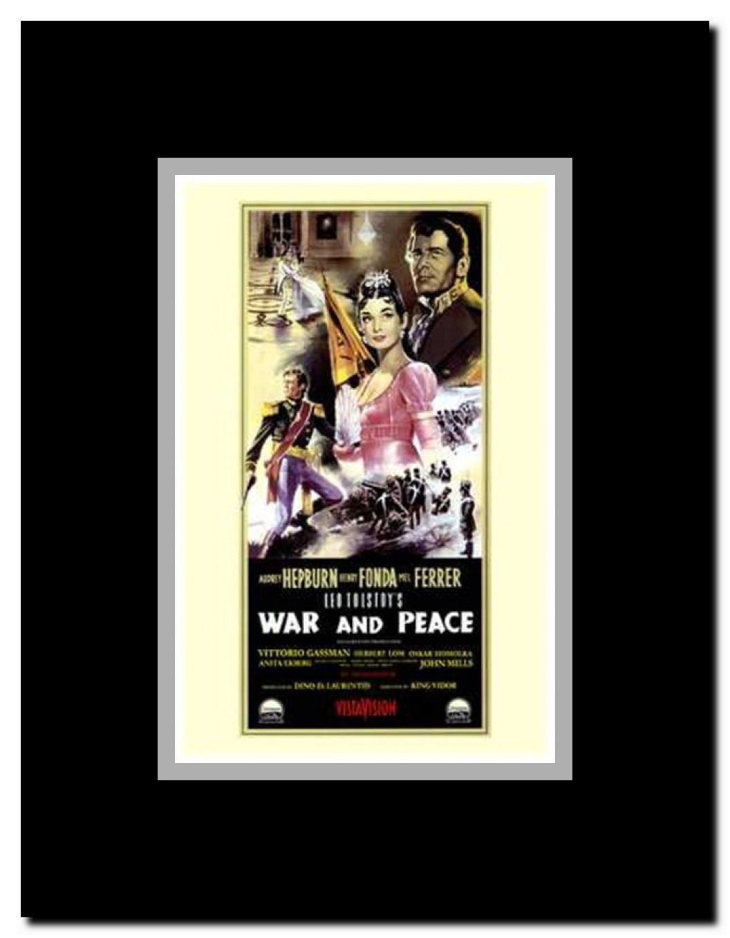 War and Peace Framed Movie Poster