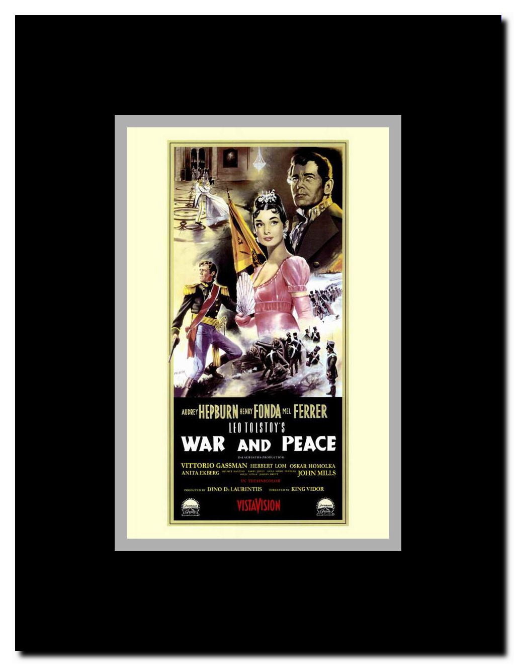 War and Peace Framed Movie Poster