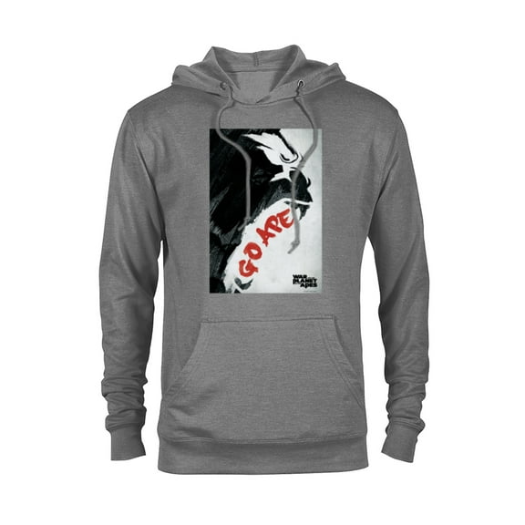 War for the Planet of the Apes Gorilla Roar Go Ape - Pullover Hoodie for Adults - Customized-Athletic Heather