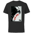 thumbnail image 1 of War for the Planet of the Apes Gorilla Roar Go Ape - Short Sleeve Cotton T-Shirt for Adults - Customized-Black, 1 of 5