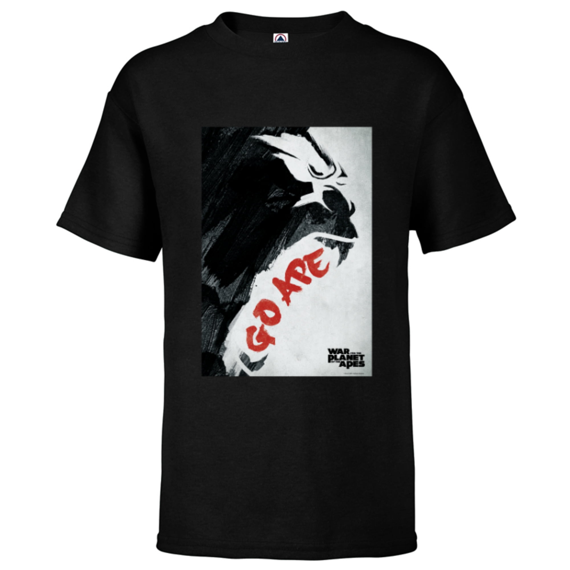 War for the of the Apes Gorilla Roar Go Ape Short Sleeve T