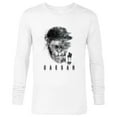 thumbnail image 1 of War for the Planet of the Apes Monochrome Caesar & Riders - Long Sleeve T-Shirt for Men - Customized-White, 1 of 5