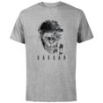 thumbnail image 1 of War for the Planet of the Apes Monochrome Caesar & Riders - Short Sleeve Cotton T-Shirt for Adults - Customized-Athletic Heather, 1 of 5