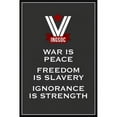 thumbnail image 1 of War is Peace - Ingsoc Poster Print, 1 of 1