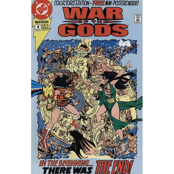 War of the Gods #4DM VF ; DC Comic Book