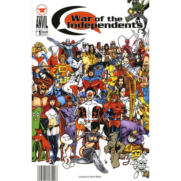 War of the Independents #1 (2nd) VF ; Red Anvil Comic Book