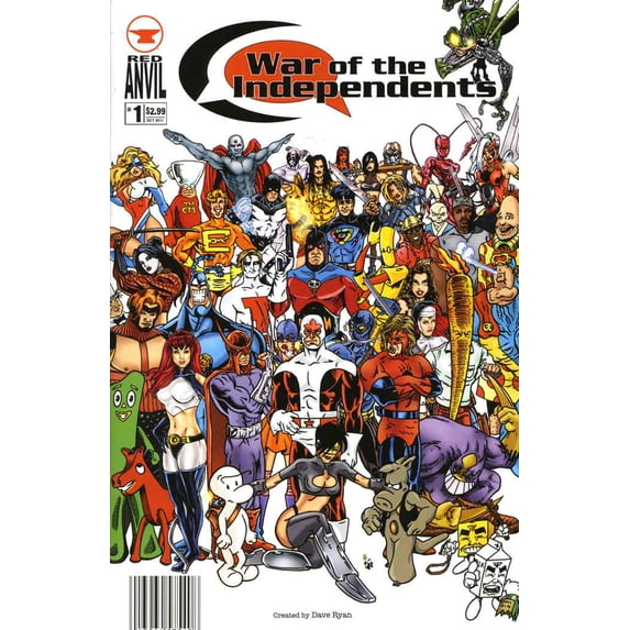 War of the Independents #1 (2nd) VF ; Red Anvil Comic Book