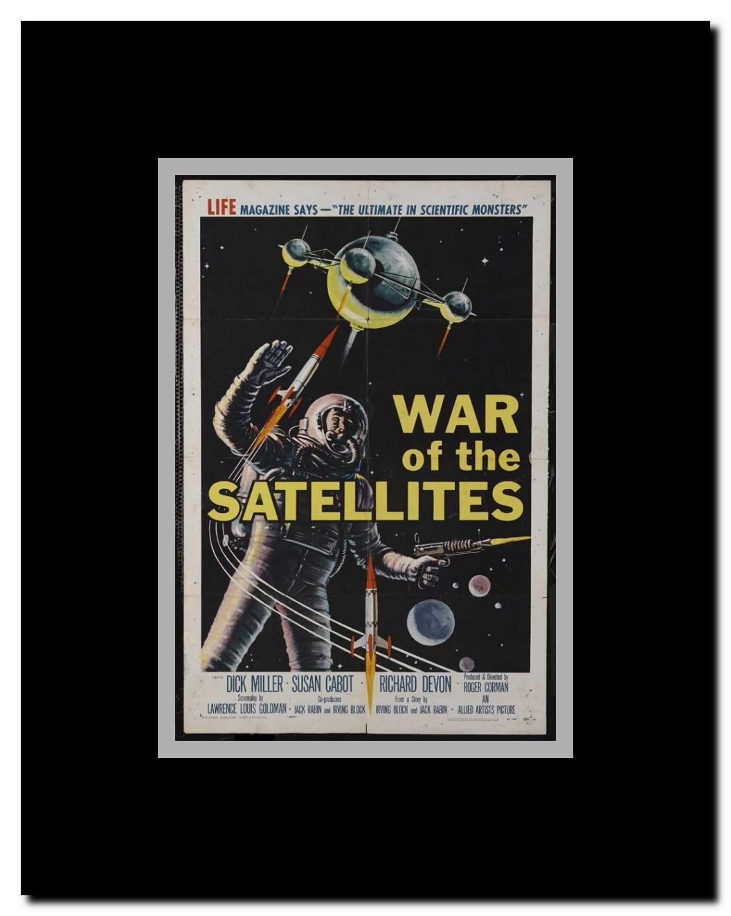 War of the Satellites Framed Movie Poster