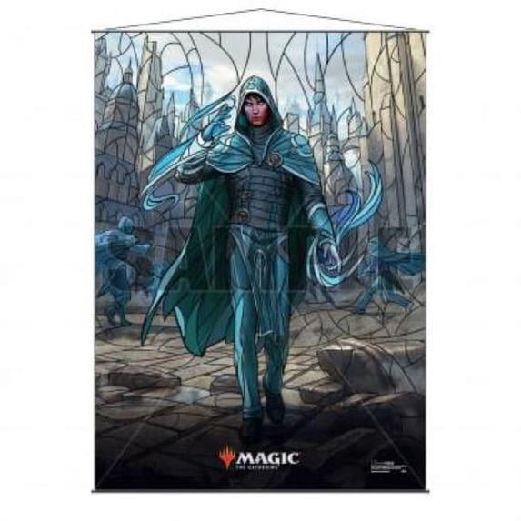 Ultra PRO: Wall Scroll - War of the Spark (Jace, Wielder of Mysteries/Stained Glass)