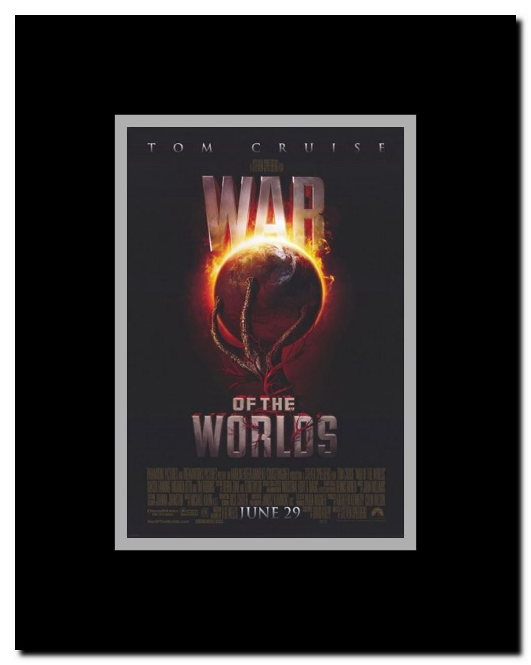War of the Worlds Framed Movie Poster