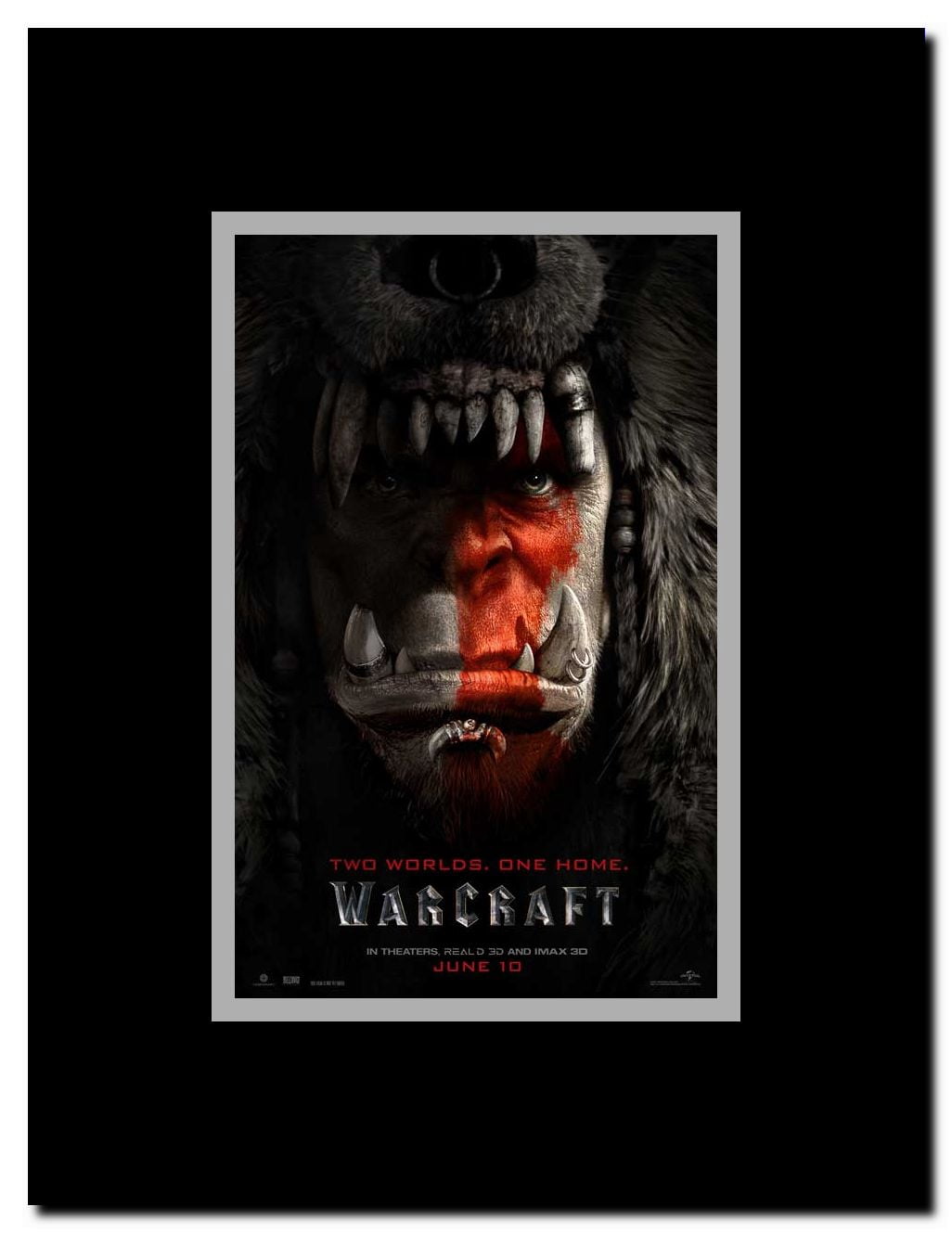 WarCraft Framed Movie Poster