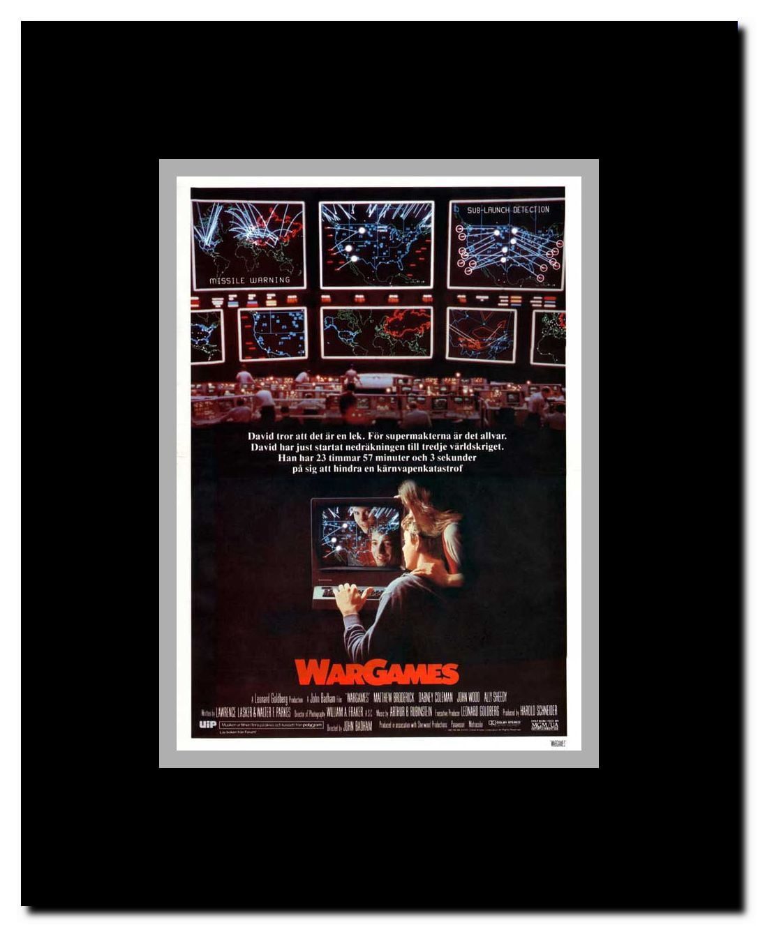 WarGames Framed Movie Poster