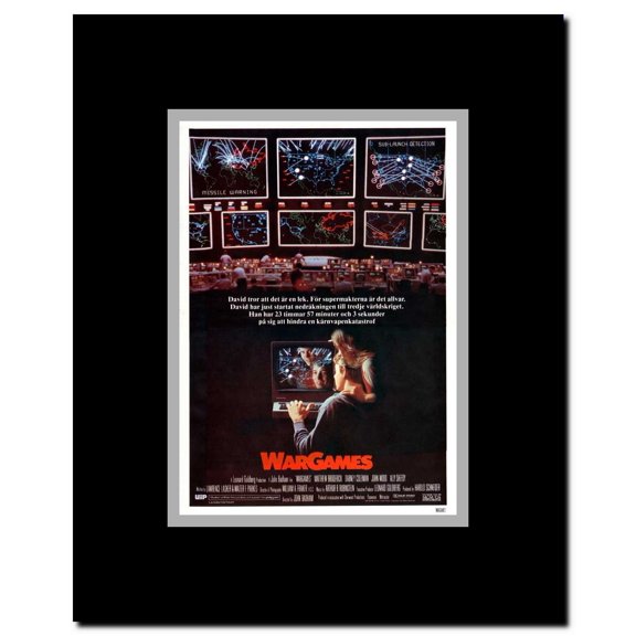 WarGames Framed Movie Poster