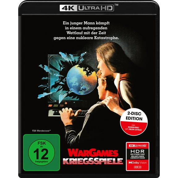 WarGames - Kriegsspiele (UHD Bonus (Blu-ray) Ally Sheedy Matthew Broderick John Badham