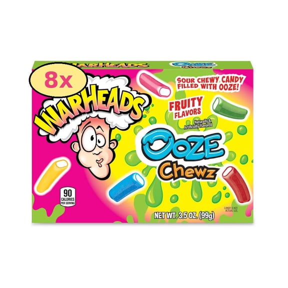 WarHeads Ooze Chewz 3.5-oz. Theater Box (Pack of 8)