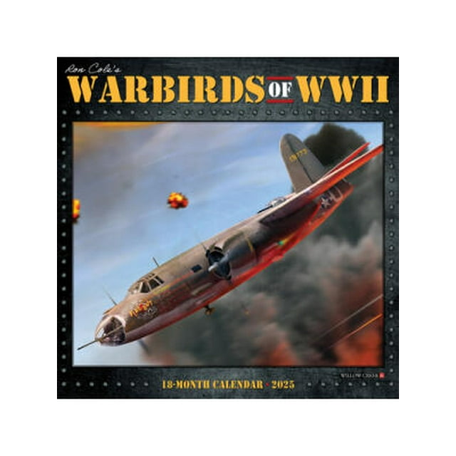 Warbirds of WWII 2025 12 X 12 Wall Calendar