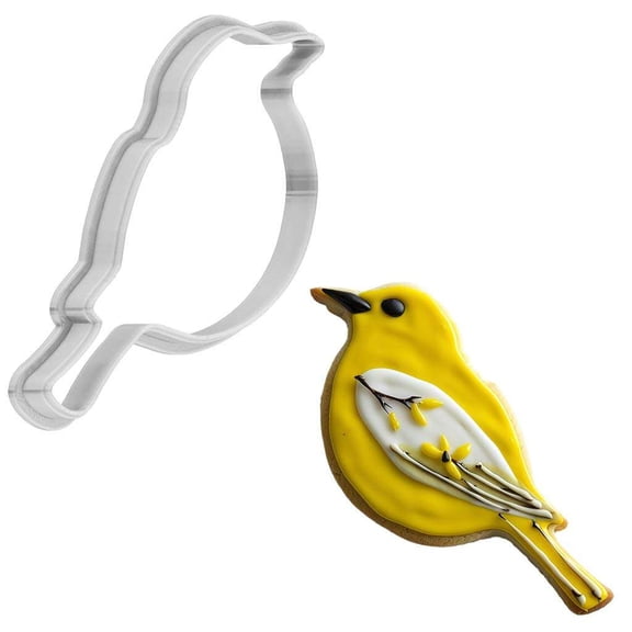 Warbler Cookie Cutter 4 Inch Made in USA by WONDERTORY