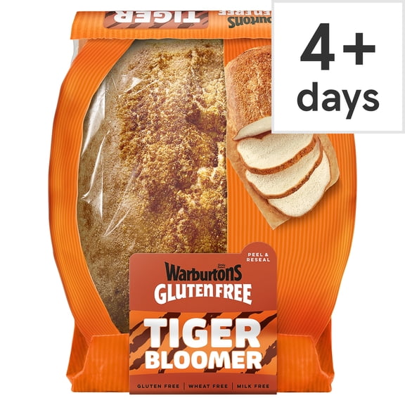 Warburtons Gluten Free Artisan Tiger Loaf 400G, Imported from Britain