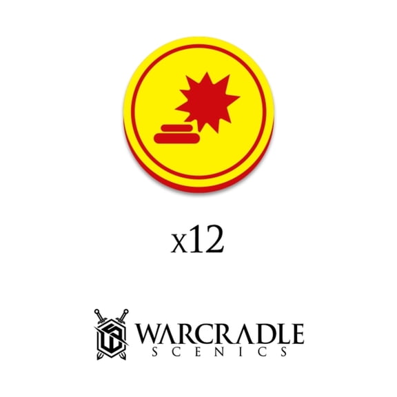 Warcradle Studios Landmine Objective Marker New