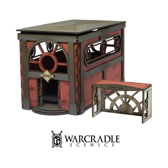 Warcradle Studios Myskham Subway Station New