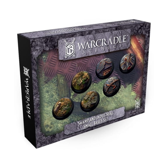 Warcradle Studios Swamp & Industrial Small Bases Set New