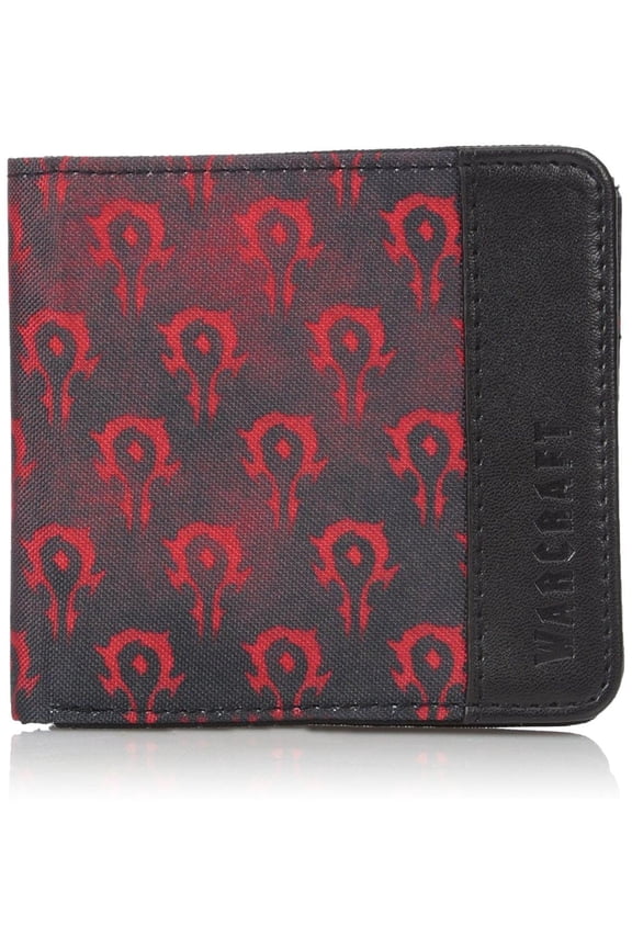 Warcraft Men's Movie Horde Logo Wallet, Black, One Size