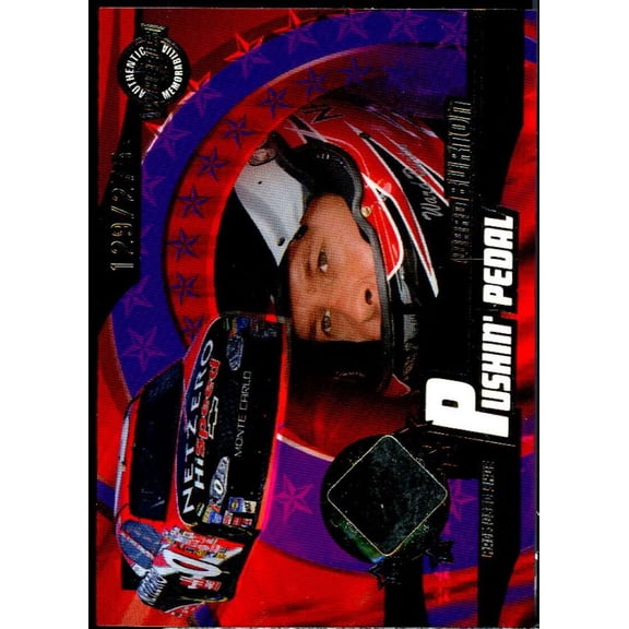 Ward Burton Card 2004 Wheels American Thunder Pushin Pedal #PP3