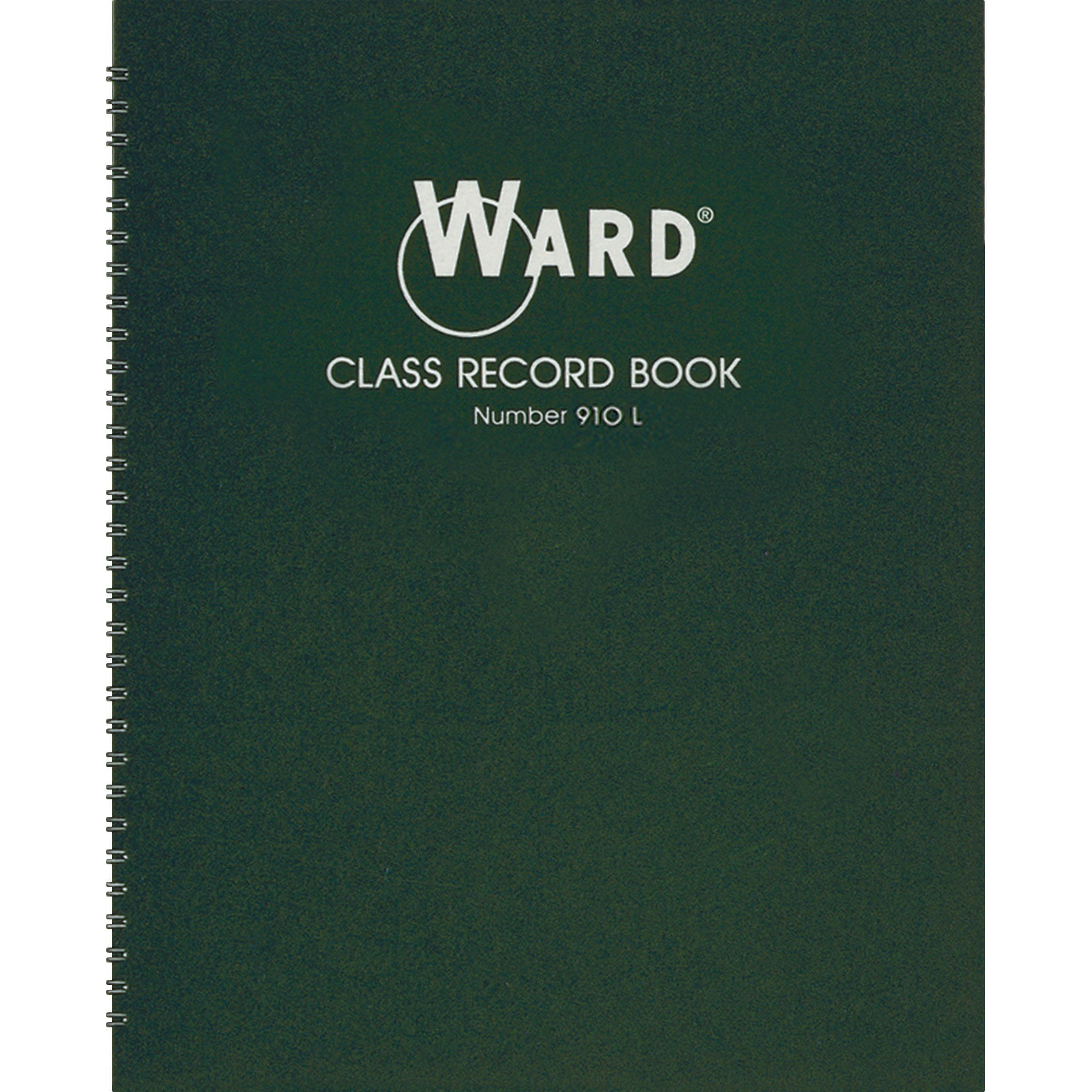 Ward Class Record Book 38 Students 910 Week Grading 11 x 81/2 Green