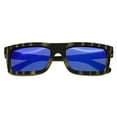 thumbnail image 1 of Ward S117bl Sunglasses, Black Stripe Frame, Blue Lens SSGS11, 1 of 3
