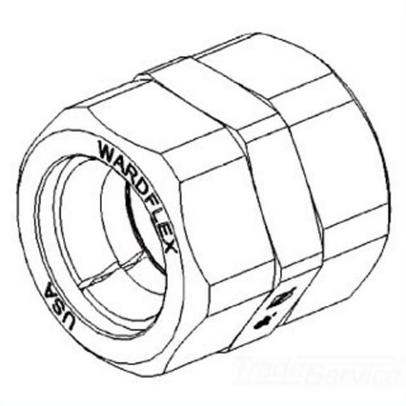 Wardflex 261 1/2 Inch Coupling