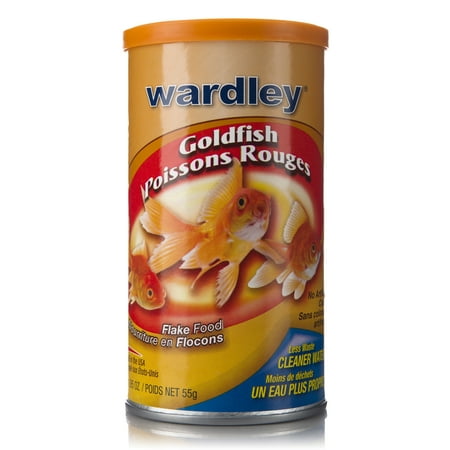 Wardley Goldfish Flake Food, 1.95-oz.