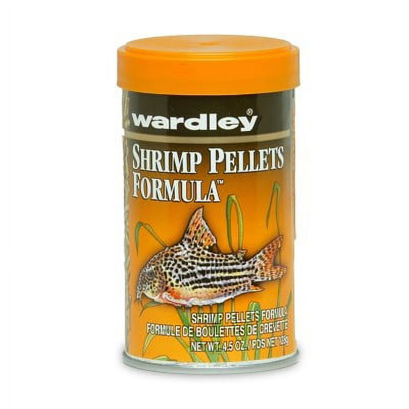 Wardley Shrimp Pellets Bottom Feeder Fish Food, 4.5 Oz