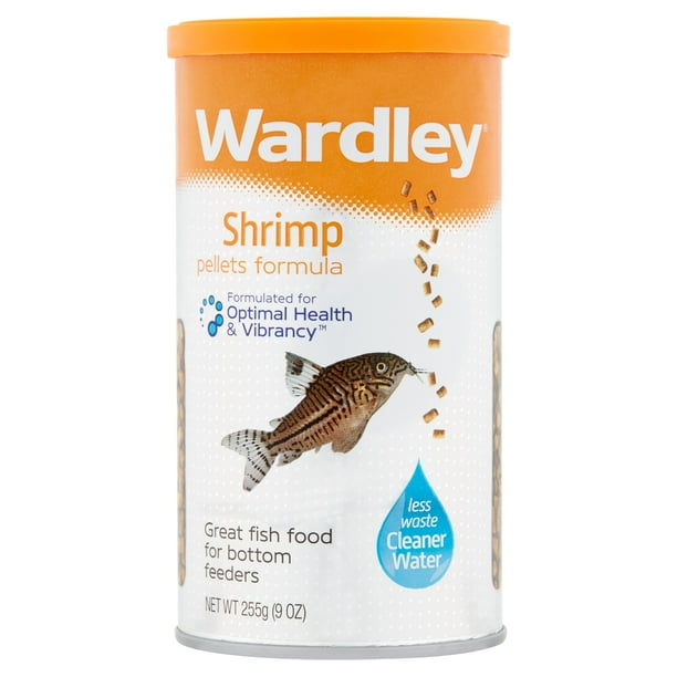 Wardley Shrimp Pellets, Tropical Fish Food and Bottom Feeding Fish Food ...