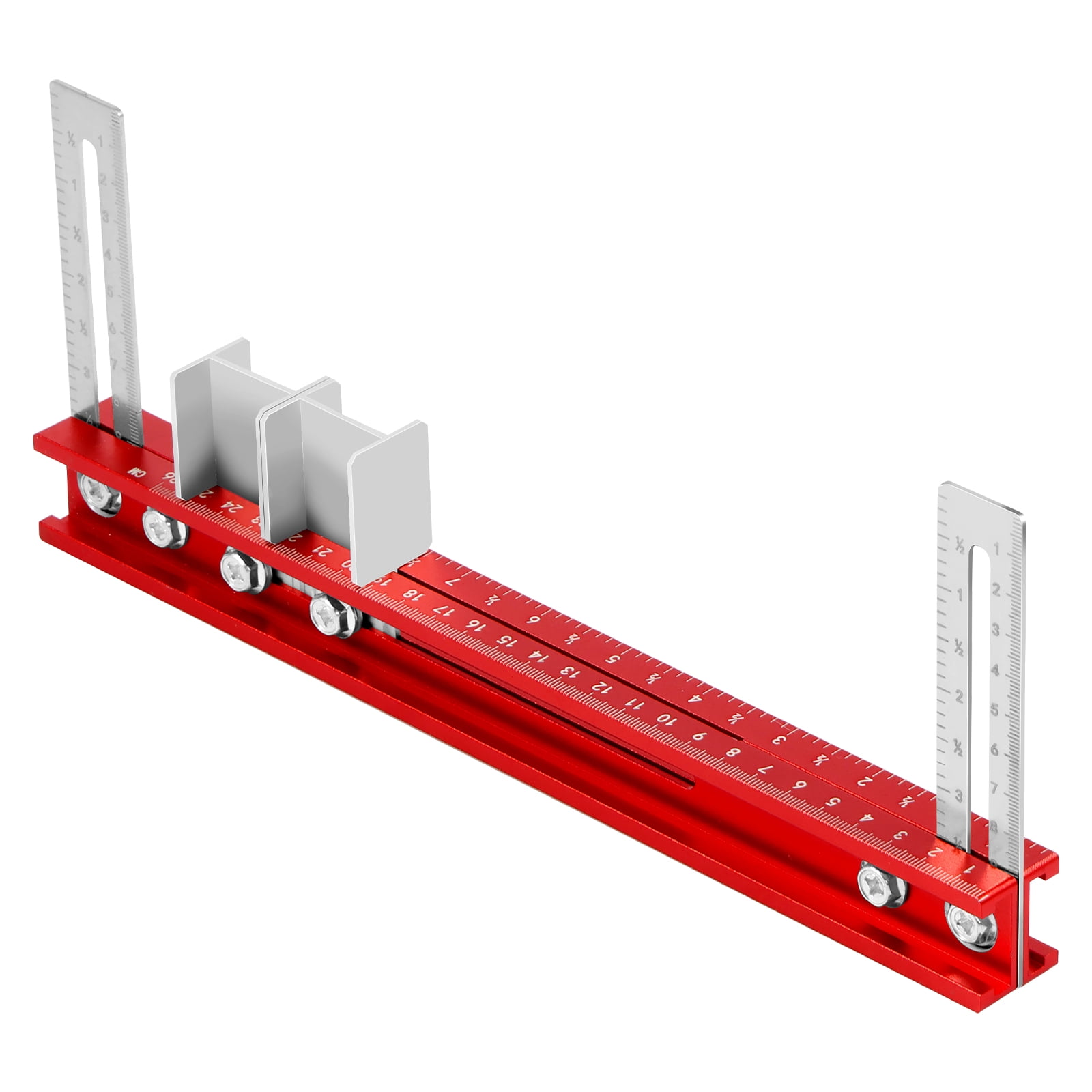Wardrobe Boom Positioning Ruler Aluminum Alloy Closet Rod Mounting Jig ...