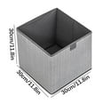 thumbnail image 1 of Wardrobe Clothes Organizers,Foldable Drawer Organizers with Handles,Clothes Storage Drawers Containers,Storage Box for Clothing and Sundries Household Items Fabric Desktop Toy Storage Box, 1 of 4