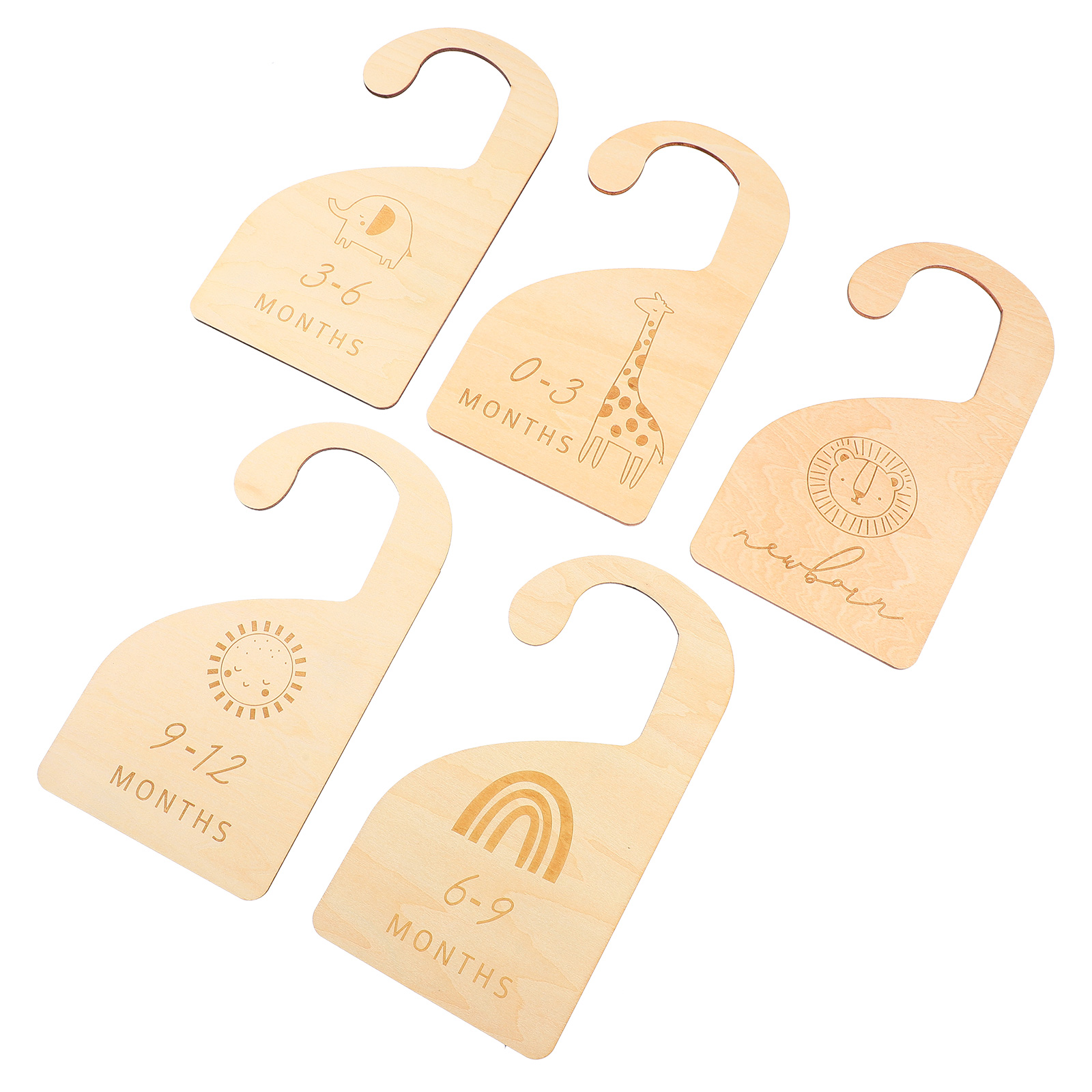 Wardrobe Divider Retail Size Dividers Kid Hangers Coat Diaper Organizer