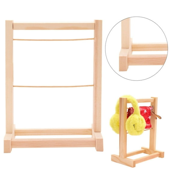 Wardrobe Doll Accessories,17 Inch Doll Wardrobe for Clothing Storage,Organizer for Doll Clothes and Accessories,Compact and Durable for Playrooms