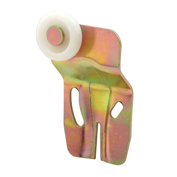 Wardrobe Door Roller Assembly, Back, 7/8 in. nylon roller (2-pack)