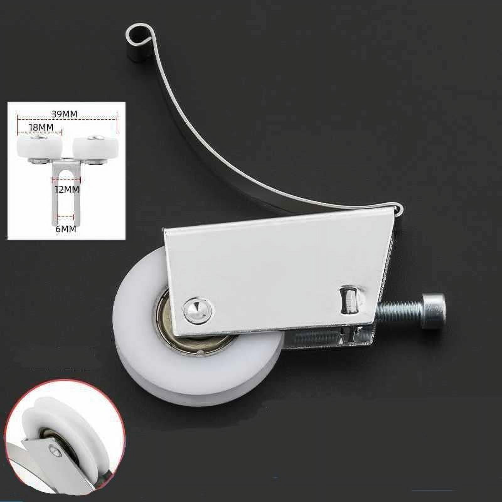 Wardrobe Glass Sliding Door Pulley Hanging Wheel Sliding Door