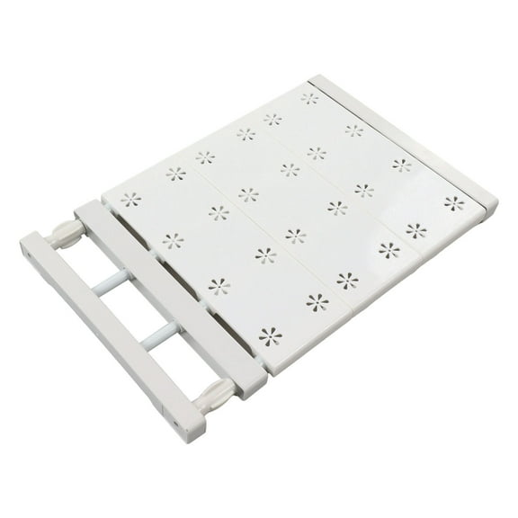 Wardrobe Partition Board, Storage Extendable Rod Space Saving Layered Partition Board for Cabinet Wardrobe
