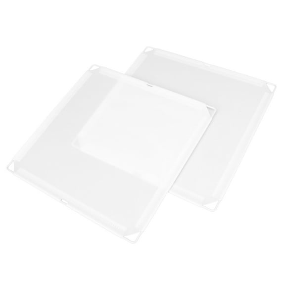 Wardrobe Storage Accessories Modular Plastic Cabinet DIY Insert Cube Clothing 2 Pcs White